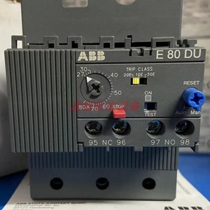 Relais de surcharge électronique Abb E80du 80A 27-80A Monophasé AC/DC Bobine Protection Électrique - Product Image 4