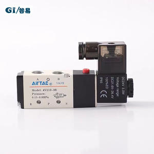 Válvulas de Control Neumáticas Solenoides Airtac Originales Nuevas, Modelos 4V210-08 4V110-06 4V310-10 4V410-15 - Product Image 4