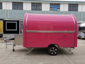 Silang SL-6 móvil carrito de comida al aire libre de la boda de barra de remolque eléctrico camión Carro de comida para la venta en Europa - Product Image 2
