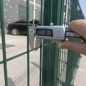 חם מכירה 3d מעוגל רשת רשת לוח גדר אבקת מצופה גדר גן עם אפרסק לאחר גידור אפרסק דוגל & שערים - Product Image 5