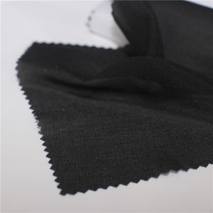3080 dokuma yapıştırıcı örme eriyebilir kumaş tela 45gsm 100% <span class=keywords><strong>Polyester</strong></span> PA kaplama - Product Image 3
