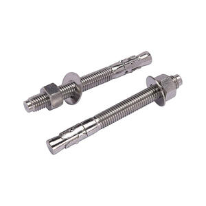 M10 M12 Perno de anclaje Cuña Anclaje A2 A4 304 316 Acero inoxidable Categoría de producto Anclajes - Product Image 3