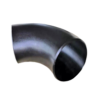 Coude en acier au carbone sans soudure à souder bout à bout ASME B16.9 A234 WPB DN65 SCH40 90LR pour usine d'oxygène au Moyen-Orient