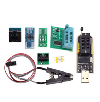Módulo Programador USB CH341 para EEPROM Flash BIOS Serie 24 25 + Clip de Prueba SOIC8 SOP8 para EEPROM 93CXX / 25CXX / 24CXX