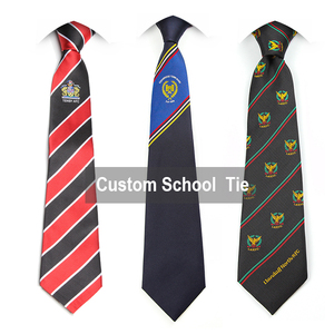 Cravates d'uniforme personnalisées avec logo, durables et écologiques, pour étudiants, fabriquées par un fabricant de cravates d'uniforme scolaire - Product Image 1