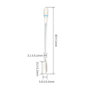 Coton-tige jetable, lot de 200 pièces, bâtonnets toilette d'urgence, pour femmes, hommes et bébés - Product Image 6