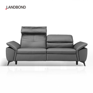 Sofá de Salón Moderno de Diseño de Lujo, Sofá de Cuero de 2 y <span class=keywords><strong>3</strong></span> <span class=keywords><strong>Plazas</strong></span>, Sofá Reclinable Eléctrico Moderno, Muebles de Sala de Estar - Product Image 3