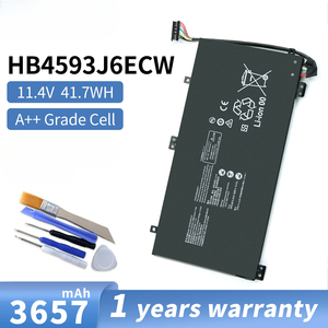 Batería Negra Estándar HB4593J6ECW para Portátil <span class=keywords><strong>MateBook</strong></span> <span class=keywords><strong>13</strong></span> 2020 WRT-W19 WRT-W29 WRT-WX9 <span class=keywords><strong>I7</strong></span> HN-W19L 11.4V 41.7Wh 3660mAh en Stock - Product Image 2