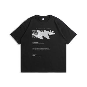<strong>Wholesale</strong> Clothes Men <strong>T</strong>-<strong>Shirt</strong> Heavy Cotton Short Sleeved Streetwear Simple Couple <strong>Printed</strong> Oversized Men'S <strong>T</strong>-<strong>Shirt</strong> - Product Image 6