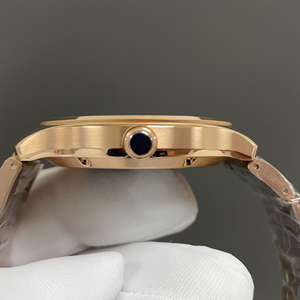 Montre mécanique de sport de luxe de style polo avec bracelet intégré en forme d'oreiller et lunette brossée - Product Image 4