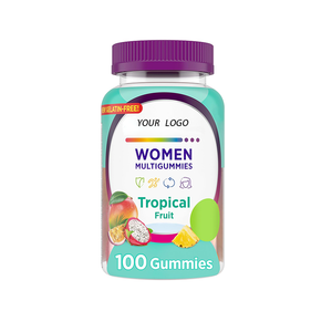 OEM Private Label Women Daily Multivitamin Immune Health Support Vitamin C, <strong>B12</strong>, and Zinc Multivitamin <strong>Gummies</strong> for Hair Skin - Product Image 1
