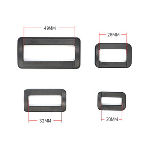 Plastic Sliding Buckles E002 20MM 26MM 32MM 49MM For Bags Fasteners Durable <b>Backpack</b> <b>Strap</b> Adjustment - Product Image 3