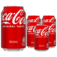 24x330ml Coca Cola Goût original Boisson gazeuse Boisson gazeuse Boissons gazeuses Boissons gazeuses au prix de gros