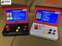 Lecteur d'arcade grand écran 7 pouces, console de jeu portable, deux joueurs, jeux nostalgiques 3000, console de jeu TV domestique