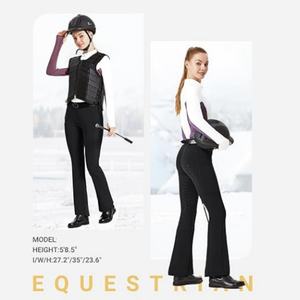 חורף אופנה חם נשים רכיבה על סוסים רכיבה על jodhors גמישות גבוהה רכיבה על סוסים מכנסיים - Product Image 5