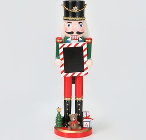 38CM nuevo regalo de Navidad marco de fotos Cascanueces <span class=keywords><strong>soldado</strong></span> marioneta regalo de Navidad - Product Image 2