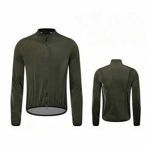 Vente en gros de maillots de cyclisme à manches longues personnalisés unisexes avec logo, légers, coupe-vent et anti-UV, pour le printemps - Product Image 1