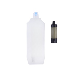 Paille filtrante à eau avec bouteille en PP pour la randonnée, le camping et les activités de plein air, 1 pièce, toutes saisons - Product Image 1