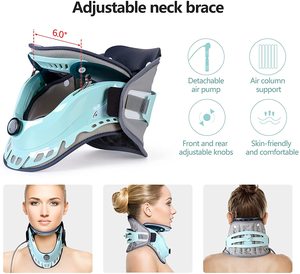 Có thể điều chỉnh cổ tử cung cổ kéo cụ thiết bị y tế cổ áo cú đúp cho vật lý trị liệu hỗ trợ doanh hỗ trợ niềng răng - Product Image 3