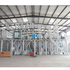 Usine complète de mouture de maïs électrique 50t/24h automatique avec dégermeur et moulin à rouleaux pour la farine d'ugali - Product Image 4