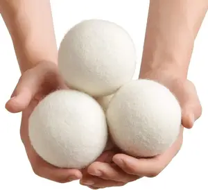 Best Selling Products 2024 New Trending In USA Private Label Organic Wool Dryer Balls For Laundry Washing Machine