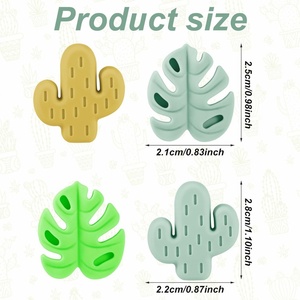 Silicone Needle Tip Hugger Knitting Point Protectors Accessories for <b>Sewing</b> Quilting Crocheting Craft - Product Image 2