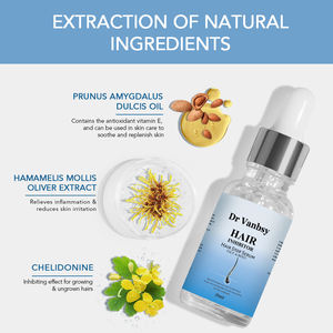 Siero Schiumogeno Professionale Inibitore della Crescita dei Peli e Soluzione per la Rimozione a Lunga Durata dei Peli per Viso e Corpo con Fragranza Naturale 30ml - Product Image 3