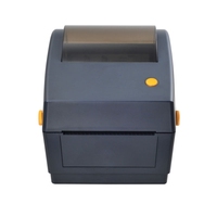 Impresora de Códigos de Barras de Escritorio Hongkai, Impresión Térmica 1D/2D, Multi-Clock, Certificación CE/EU, 203dpi, USB+LAN, Compatible con Papel de 80mm