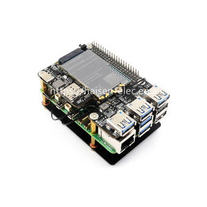 PCIe ke M.2 4G/5G dan USB 3.2 topi untuk Raspberry Pi 5, kompatibel dengan SIMCom/Quectel modul 4G/5G, Raspberry Pi 5 topi - Product Image 4