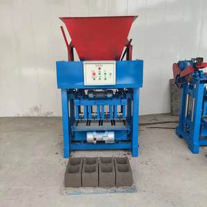 Mesin Pembuat Paving <span class=keywords><strong>Block</strong></span> dan Bata Berongga Manual yang Hemat Biaya dengan Motor Tekanan Hidrolik, Gerobak Bebas Tangan, Ukuran Sesuai Pesanan - Product Image 6