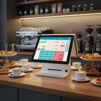 Terminal Punto de Venta con Pantalla Táctil de 15.6 Pulgadas, Windows 10 Pro, Intel I5, Wi-Fi, Bluetooth, Caja Registradora Profesional para Comercio Minorista y Restaurantes