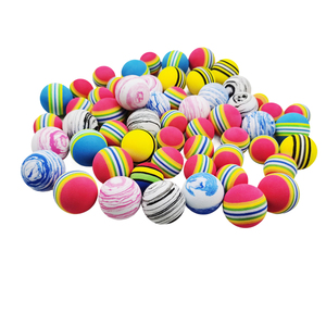 Hochwertiges, langlebiges, weiches EVA-Schaum ballspiel zeug Kunden spezifische Kinderspiel zeug pistole EVA Foam Stress Bullet Ball - Product Image 1