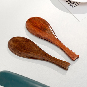 Eco-friendly Durable <strong>Wooden</strong> Fish Shape Bamboo/Wood Spoon Natural Rice Spatula Serving Spoons for Tea Coffee Honey Eating Mixing - Product Image 4
