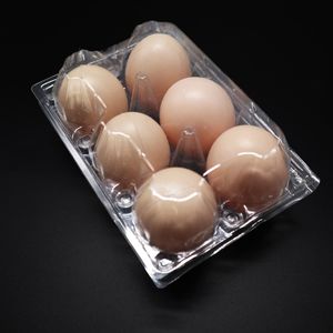 Fábrica 4 6 8 9 10 12 15 16 20 30 agujeros Bliser desechable transparente Cartón de huevos Bandeja de huevos de plástico transparente para granjero