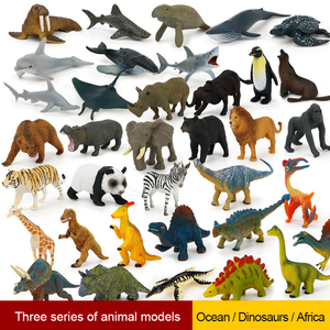 Jinying - Figuras de Dinosaurios de Plástico Pintadas a Mano, Miniaturas Realistas de Animales, Juguetes de Dinosaurios en Oferta - Product Image 2