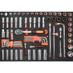 Chariot à outils mobile Avebor, 3 tiroirs, boîte à outils en tôle pour usage en atelier - Product Image 5