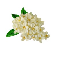 Diffuseur d'huiles essentielles pour voiture avec clip de ventilation, en pierre de gypse parfumée, logo personnalisé, design floral, parfum naturel, accessoires de voiture tendance
