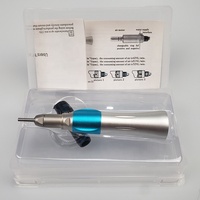 Micromoteur dentaire à faible vitesse, pièce à main droite avec spray d'eau externe, pièce à main dentaire droite à faible vitesse 1:1