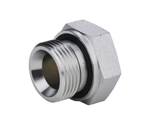 Ống thủy lực phù hợp-bspp Nam 60 chỗ ngồi hoặc hình nón ORING niêm phong Plug-Parker loạt hỏi pg5/4B