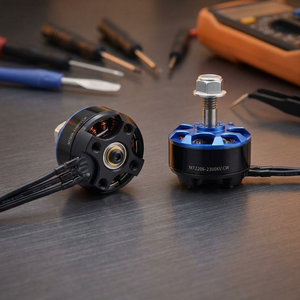 Motor metálico sin escobillas para drones 1103 1104 hasta 2507, modelo múltiple opcional para actualización de drones agrícolas y aeronaves FPV - Product Image 1