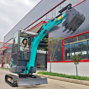 Hochwertiger Crawler Mini bagger Bagger mit Aufsatz Hydraulik system Bohr greifer Erd bewegungs maschinen Bagger - Product Image 5