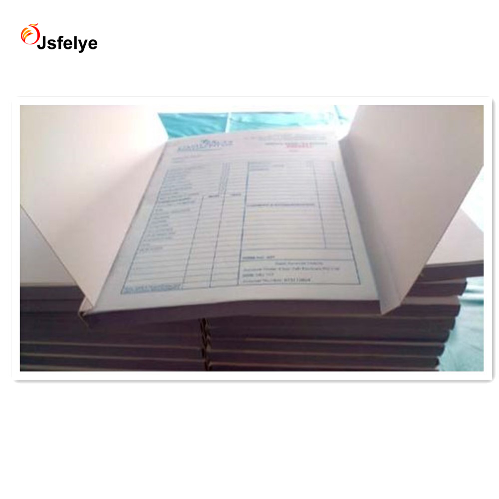 Дублирующая бумага A4 NCR без углерода для печати, две части, белый и желтый