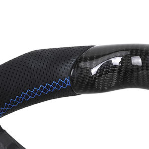 <span class=keywords><strong>Volante</strong></span> de Fibra de Carbono Semiperforado para VW Volkswagen <span class=keywords><strong>Golf</strong></span> 5 6 7 6r 7r R MK5 MK6 MK7 MK7.5 <span class=keywords><strong>Gti</strong></span> Jetta Polo Passat B8 - Product Image 3