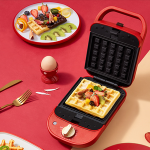 Mini Machine à <span class=keywords><strong>Sandwich</strong></span> et gaufrier, détachable, avec minuterie, petit déjeuner, livraison directe d'usine - Product Image 2