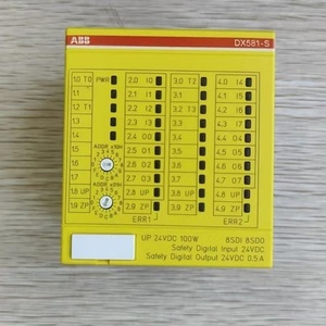 1SAP284100R0001 DX581-S โมดูลอินพุต/เอาต์พุตดิจิตอลซีรีส์ DX โมดูลอินพุต/เอาต์พุตดิจิตอล PLC - Product Image 2