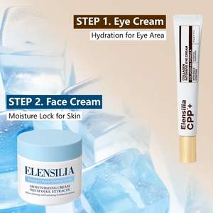 Crema Contorno de Ojos Elensilia con Colágeno, Ácido Hialurónico y Péptidos de Oro 20G, Antiarrugas Coreana para Todo Tipo de Piel - Product Image 5