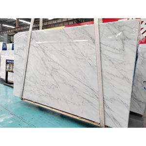 Orientall White Marble Natural Stone Polished <b>Slabs</b> for Countertops Vanity Top Kitchen Bar Floor Tiles Wall Panel Dining Table - Product Image 5