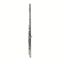 Factory Wholesale Custom Silver Plated Professional High Grade Handmade Carving E Key c Tone 17 Open Hole Flute