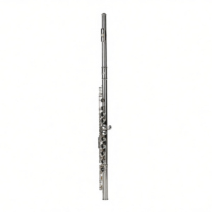 Flûte traversière professionnelle plaquée argent, faite à la main, gravée, tonalité Do, 17 trous ouverts, vente en gros d'usine - Product Image 4