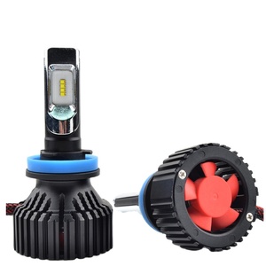 Sistema di illuminazione Auto 8000LM 6000K anabbaglianti H1 H4 <span class=keywords><strong>H7</strong></span> H11 9005 9006 <span class=keywords><strong>LED</strong></span> fari lampadina Auto accessori - Product Image 2